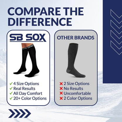 Compression Socks (20-30Mmhg) for Men & Women – Best Compression Socks for All Day Wear, Better Blood Flow, Swelling!