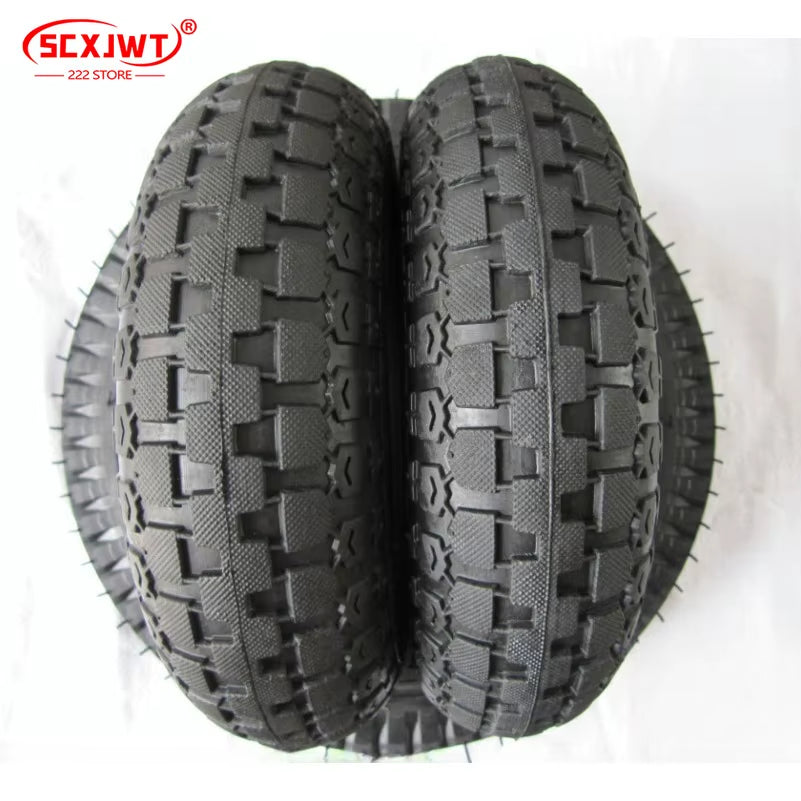 3.50-5 Inflatable Wheel Warehouse Handcart Tiger Cart 350-5 Outer Tire Inner Tube Elderly Mobility Scooter Wheels