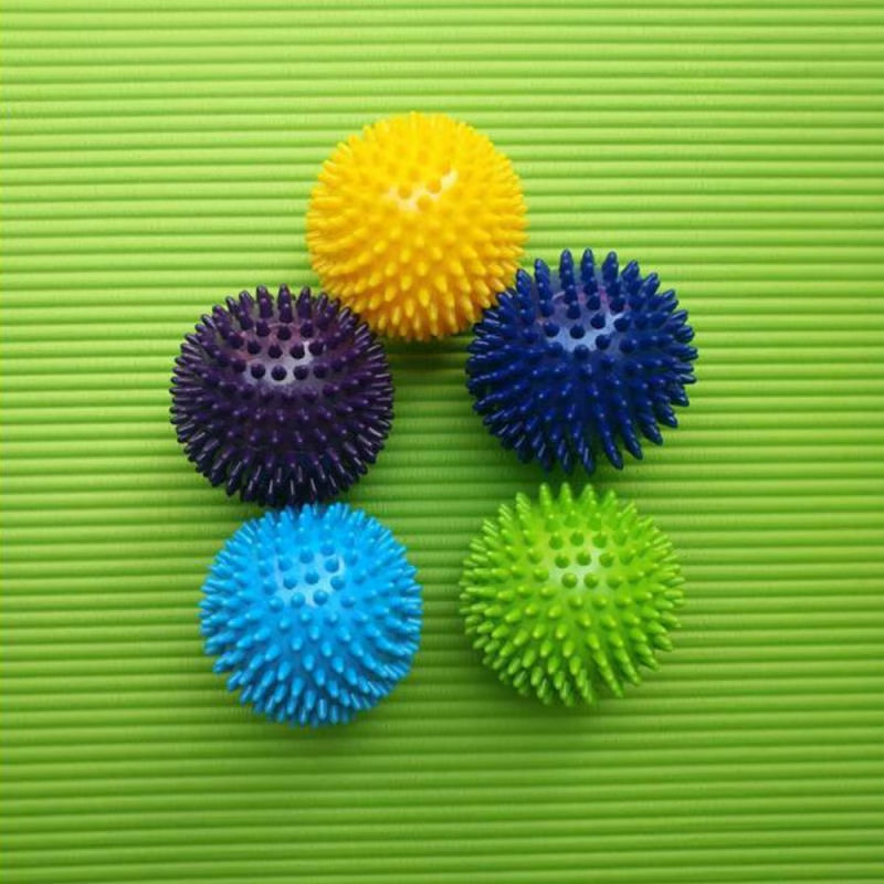 9Cm Spiky Massage Ball Hand Foot Body Pain Stress Massager Relief Trigger Point Health Care Sport Massage & Relaxation