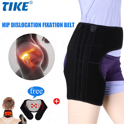 NEW Groin Support Wrap Hip Joint Support Waist Groin Sacrum Pain Relief Strain Arthritis Protector Hip Thigh Brace Unisex