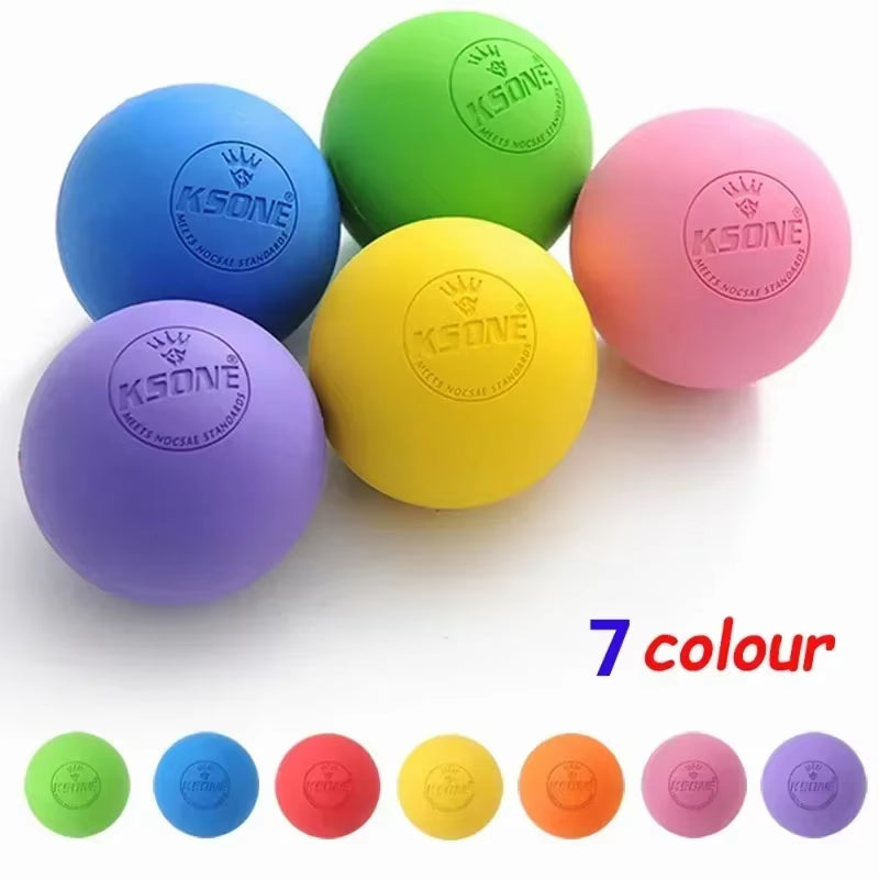 Massage Ball 5Cm Fascia Ball Yoga Muscle Relaxation Pain Relief Portable Physiotherapy Ball for Exerciser