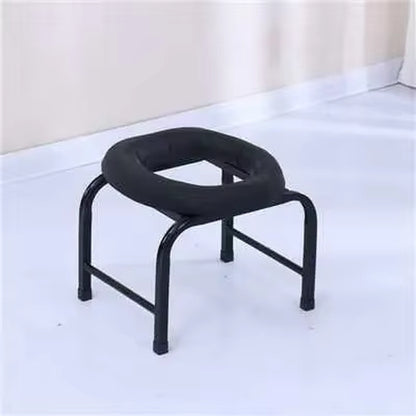 Stable Portable Toilet for Camping Comfortable Nonslip Adult Squatting Stool Chair for Pregnant Women Adjustable Outdoor Seat