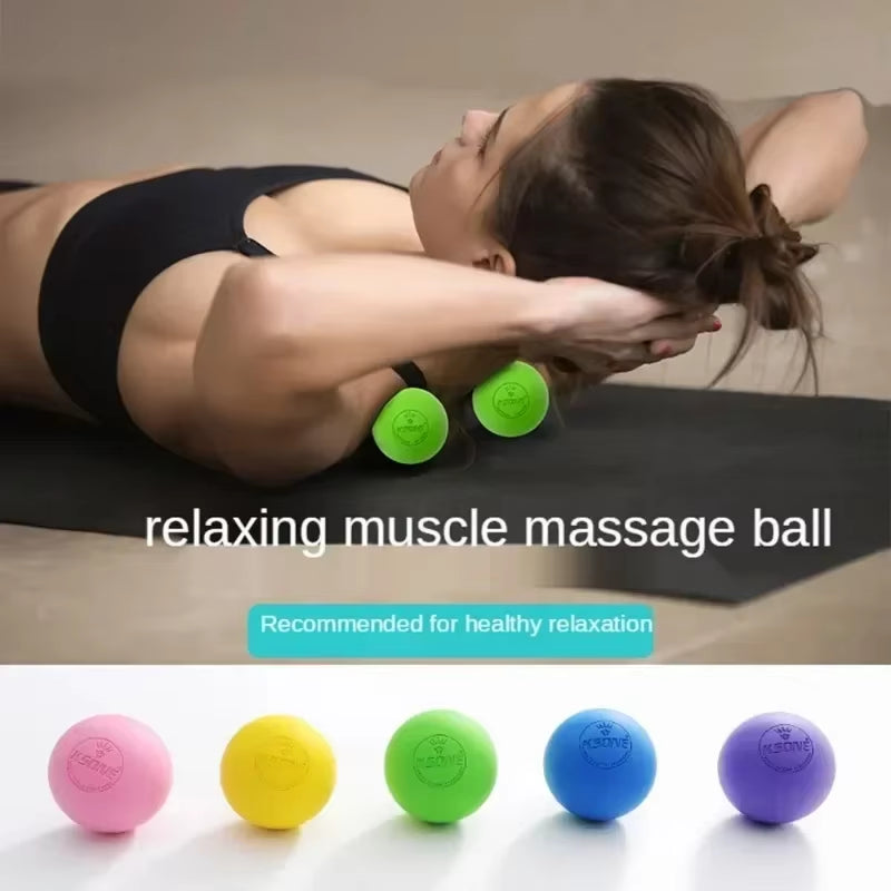 Massage Ball 5Cm Fascia Ball Yoga Muscle Relaxation Pain Relief Portable Physiotherapy Ball for Exerciser