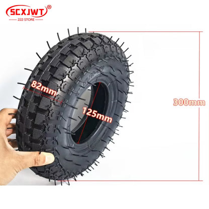 3.50-5 Inflatable Wheel Warehouse Handcart Tiger Cart 350-5 Outer Tire Inner Tube Elderly Mobility Scooter Wheels