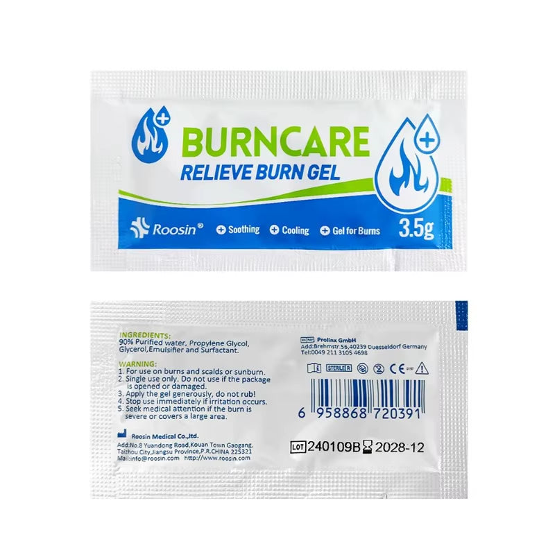 Medical 3.5G Burn Care Dressing Gel for Burn Wound Scar Wounds Care First Aid Kit Medical Medical Supplies Cute Bandaids