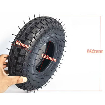 3.50-5 Inflatable Wheel Warehouse Handcart Tiger Cart 350-5 Outer Tire Inner Tube Elderly Mobility Scooter Wheels