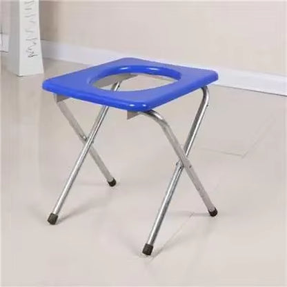 Stable Portable Toilet for Camping Comfortable Nonslip Adult Squatting Stool Chair for Pregnant Women Adjustable Outdoor Seat