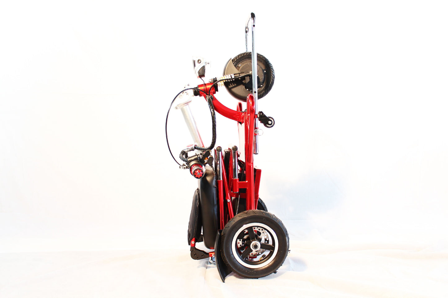 Triaxe Sport Protable Folding Mobility Scooter, Red