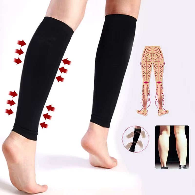 Women Medical Compression Socks Medical Calf Socks Prevent Varicose Veins Slim Sock Men Outdoor Running Long Pressure Stockings