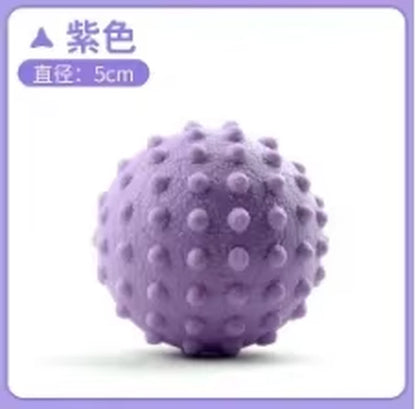 Massage Ball 5Cm Fascia Ball Yoga Muscle Relaxation Pain Relief Portable Physiotherapy Ball for Exerciser