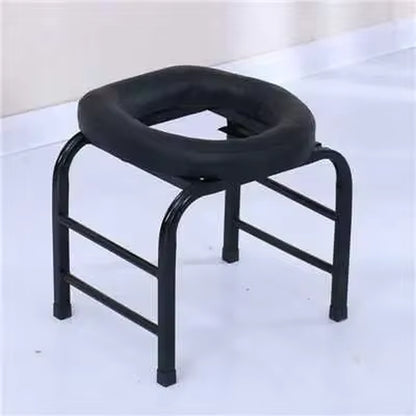 Stable Portable Toilet for Camping Comfortable Nonslip Adult Squatting Stool Chair for Pregnant Women Adjustable Outdoor Seat